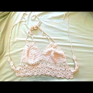 Croche top from Thailand I bought it while traveling in perfect condition